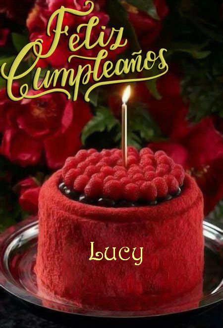 feliz cumpleaños lucy imagenes